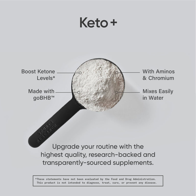 [Australia] - Sports Research Keto Plus Exogenous Ketones with goBHB - 30 Servings | Keto Electrolyte Powder for Hydration, Energy, Focus & Ketosis | Keto Certified, Vegan Friendly (Raspberry Lemonade) Raspberry Lemonade 30 Servings (Pack of 1) 
