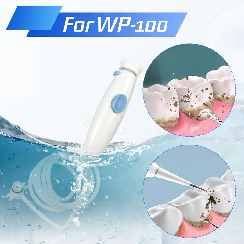 [Australia] - Water Flosser Oral Irrigator Oral Irrigator Replacement Tube Hose Handle Replacement for WP-100, Water Flosser Plastic Handle Hose Accessories for Oral Hygiene Compatible with WP-100 Sunlera Replacement Parts 