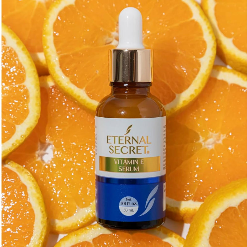 Dr. Simi Eternal Secret® Vitamin E Serum | Lightweight Antioxidant Formula to help Nourish, Soften & Protect Skin | Daily Barrier Support for Radiant, Healthy-Looking Skin, 30 ml