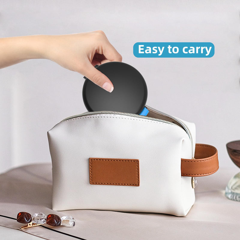 [Australia] - BVN tooth protection cleaning box braces tooth protection boxes dentures box denture cleaning case (black + blue) black blue 