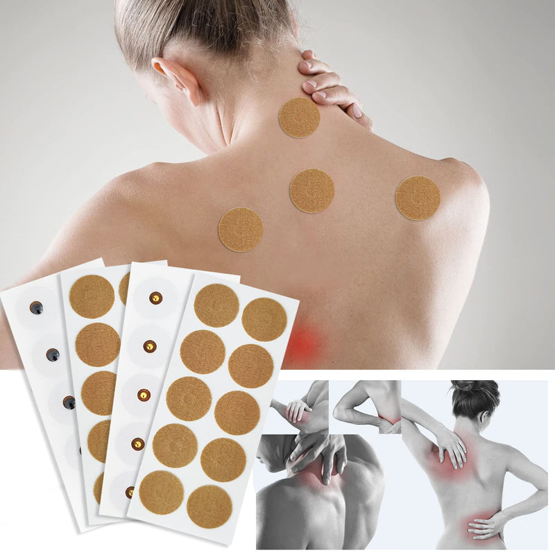 [Australia] - Magnetic Acupressure Patches, Spot Magnet Kit Contains 3000 Gauss 40 Magnets + 600 Gauss 40 Magnets 