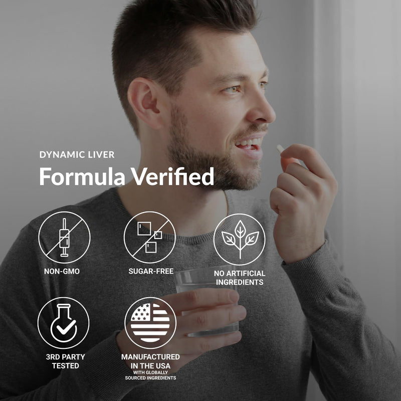 [Australia] - Stonehenge Health Dynamic Liver Supplement, Supports Detoxification, Liver Health, Cholesterol and Triglyceride Levels, & Healthy Digestion*, 60 Capsules 