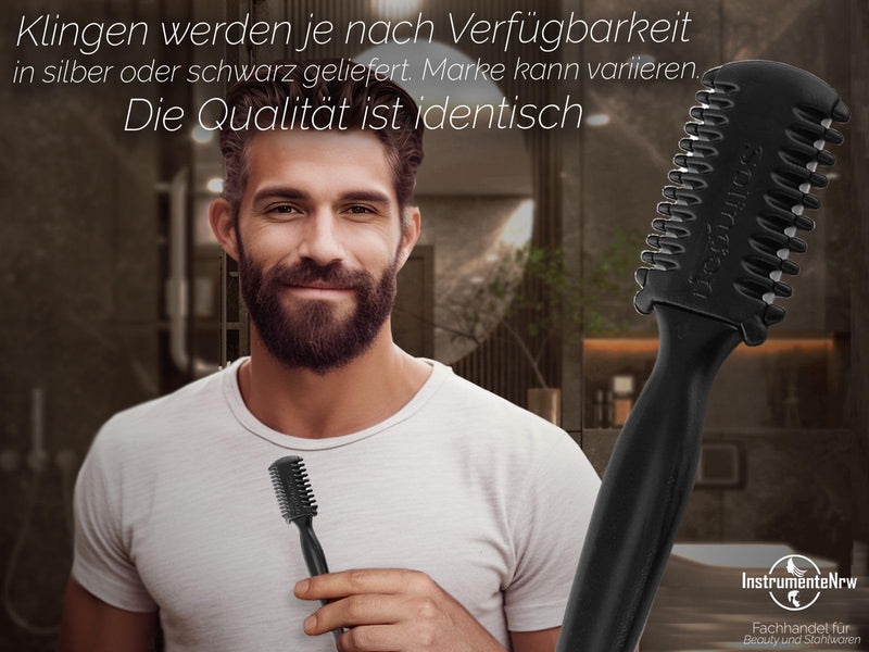 [Australia] - Thinning knife from Solingen for thinning and cutting hair MADE IN GERMANY with 10 replacement blades 