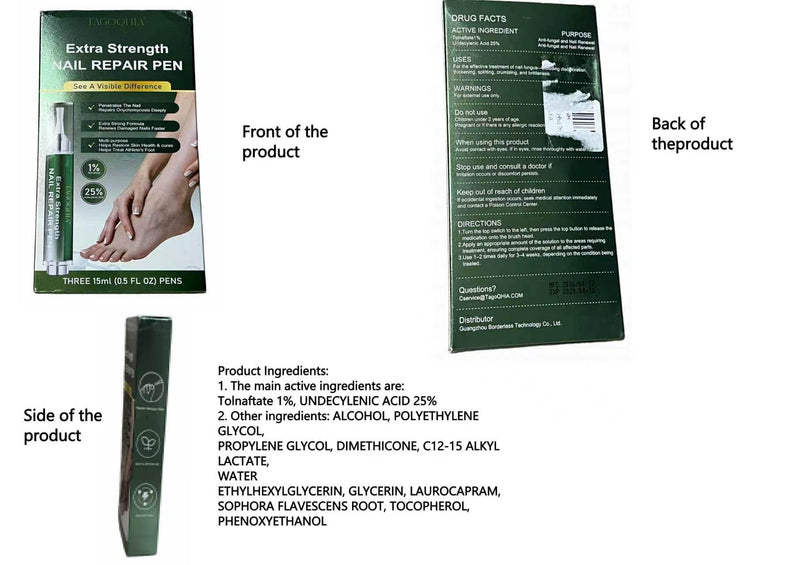 High capacity Nail Pen-16 ml per unit,Toenail Pen Treatment