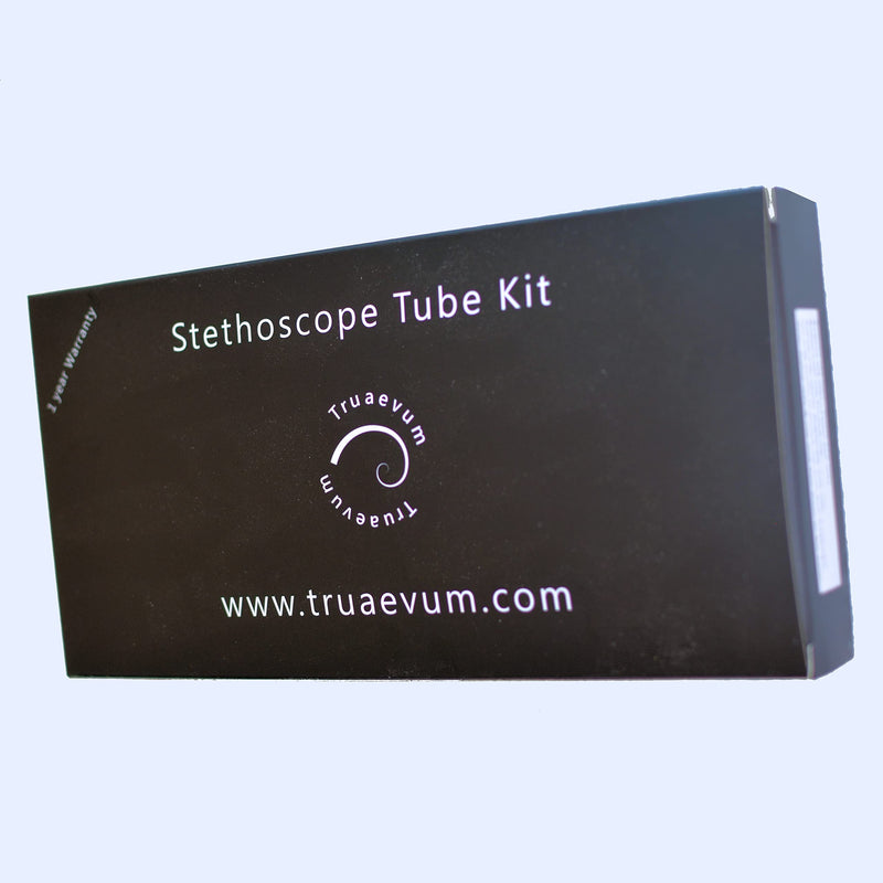 [Australia] - Stethoscope Tubing by Truaevum - Compatible Replacement Kit fits Littmann(r) Master Cardiology(r) Stethoscope & Cardiology III(r) Stethoscope - Double Bore Tube Binaural K7 Blue 7mm Cardio 