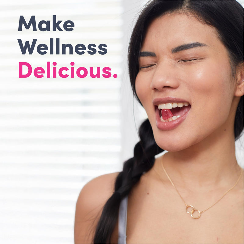 Biotin Gummies 10,000 mcg | High Strength Vegan Biotin Supplement | Vitamin B7 | 60 Strawberry Flavour Gummies | NeoCell