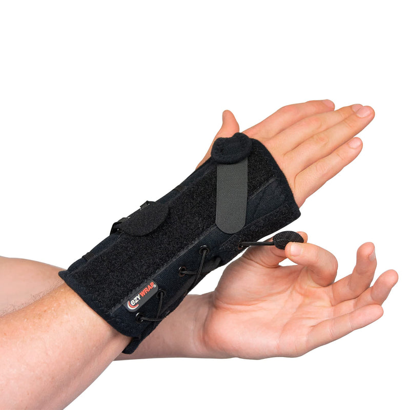 Sidewinder Left Wrist Brace Orthosis – Compression Wrist & Forearm Support – Adjustable Carpal Tunnel Brace with Lacing System & Removable Stays – Breathable & Hypoallergenic Design