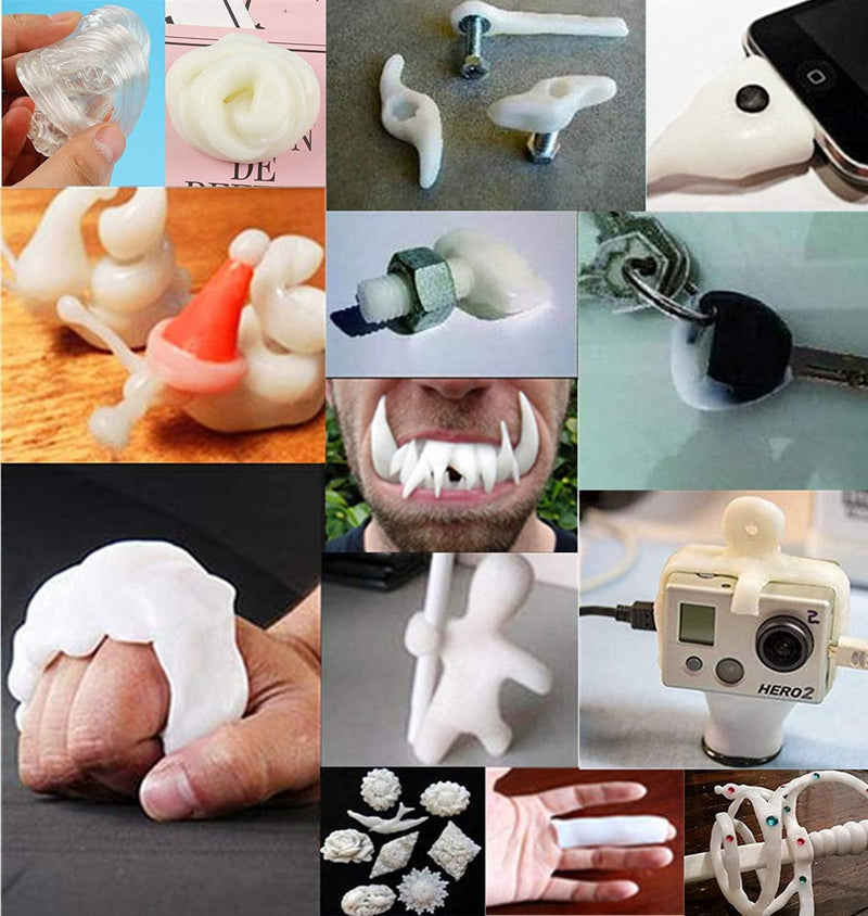 [Australia] - 6oz Thermoplastic Beads for Teeth Repair - Moldable False Teeth Beads,Tooth Repair Kit, Tooth Beads for Missing Teeth ‚Äì Ideal for DIY Tooth Filling, Halloween Vampire Teeth Fangs 6OZ 