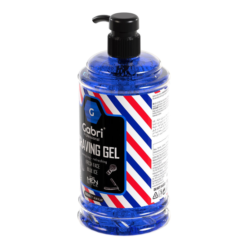 [Australia] - Gabriel Shaving Gel Shaving Gel | Legendary freshness effect and perfect shaving gel for a fresh face Stands out with a unique scent 1 l (pack of 1) Blue Ice 