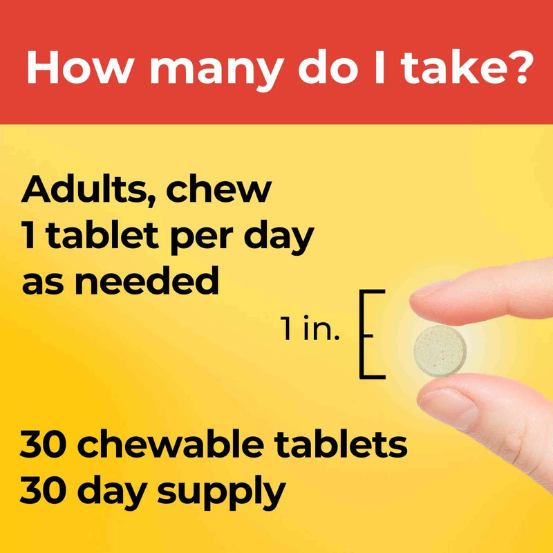 [Australia] - Nature Made Chewable 5HTP 100mg, 5-HTP Mood Support Supplement, 30 5 HTP Chewable Tablets, 30 Day Supply Orange Citrus 30 Count (Pack of 1) 