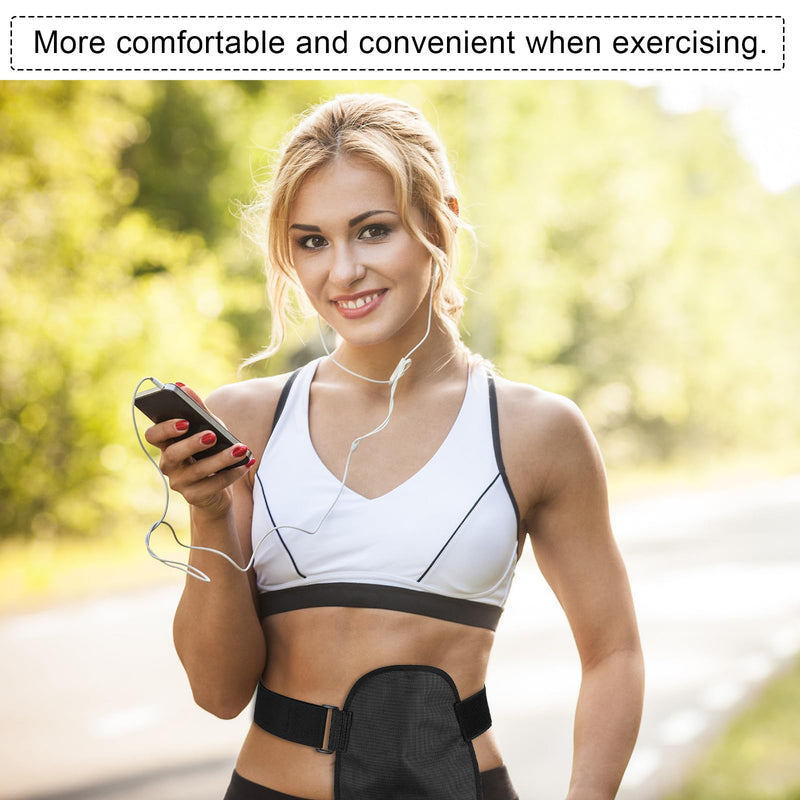 [Australia] - 2 Pcs Ostomy Bag Covers with Adjustable Belt Waterproof Ostomy Shower Cover Universal Opening Washable Pouch Liner for Women Men Stoma Urostomy Ileostomy Recover 