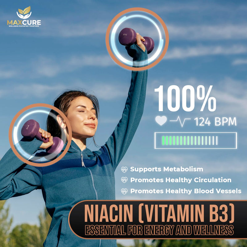 [Australia] - Cholesterol Support Supplement - Heart Health Support Formula with Vitamin B3, Red Yeast Rice & Lycopene, Made in USA, 2 Capsule Daily, 30 Days Supply 