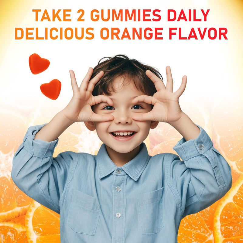 Lutein Gummies (60 Count) Eye Health Supplement with Zeaxanthin & Vitamin A – Orange Flavor, Blue Light Protection, Supports Vision Care for Adults – Vegan, Non-GMO, Gluten Free