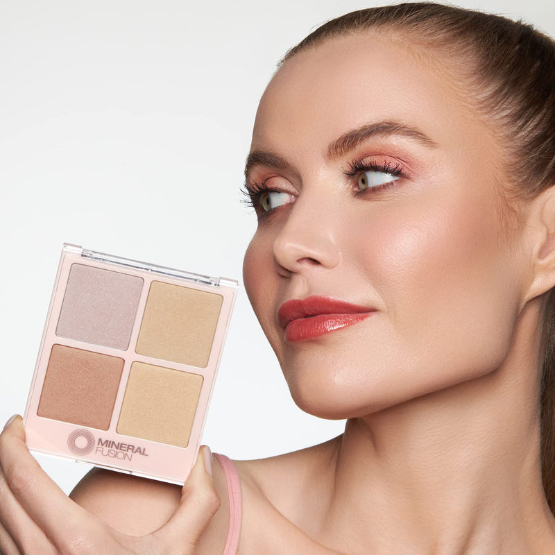 [Australia] - Highlighter Palette, Lightweight Shimmer, Stargazing 1 Count (Pack of 1) 