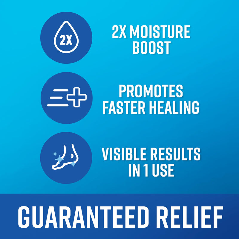 [Australia] - O’Keeffe’s for Healthy Feet Heel Repair Kit with Urea & Lactic Acid – (1 Pair) Reusable Foot Sleeves + 3 oz. Intense Renewal Foot Cream, Exfoliates & Softens Dry Heels 