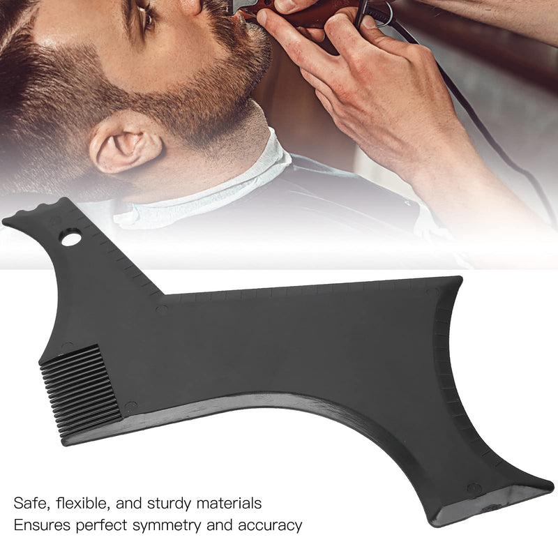 [Australia] - Beard Shaping Guide, Simple, Easy to Use Beard Template for Men, Perfect Beard Shaping, Safe, Flexible for Trimming Men's Beard 
