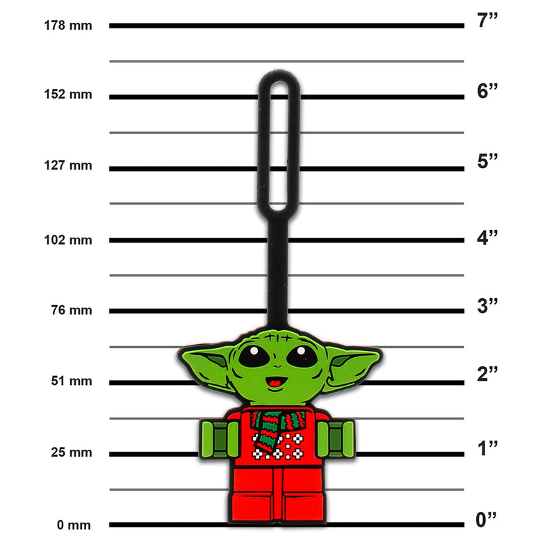 LEGO Star Wars The Mandalorian Grogu Silicone Bag Tag Bundle