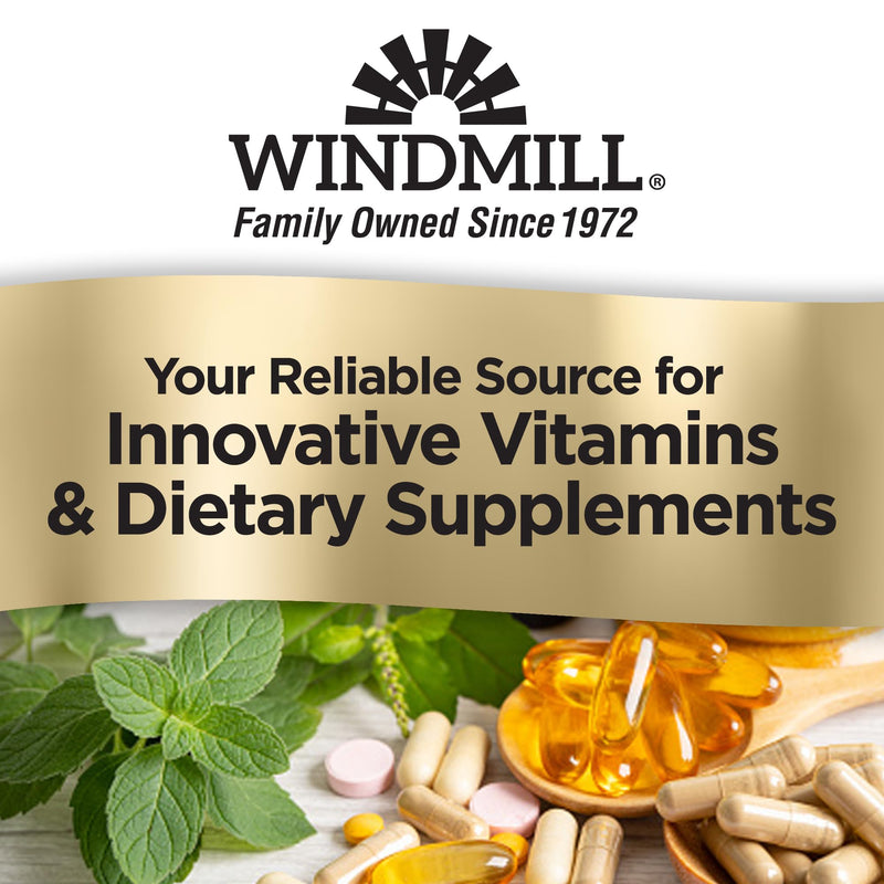 Wind Mill D3 CHOLECCALCIFEROL 50 MG 100 Count (Pack of 1)
