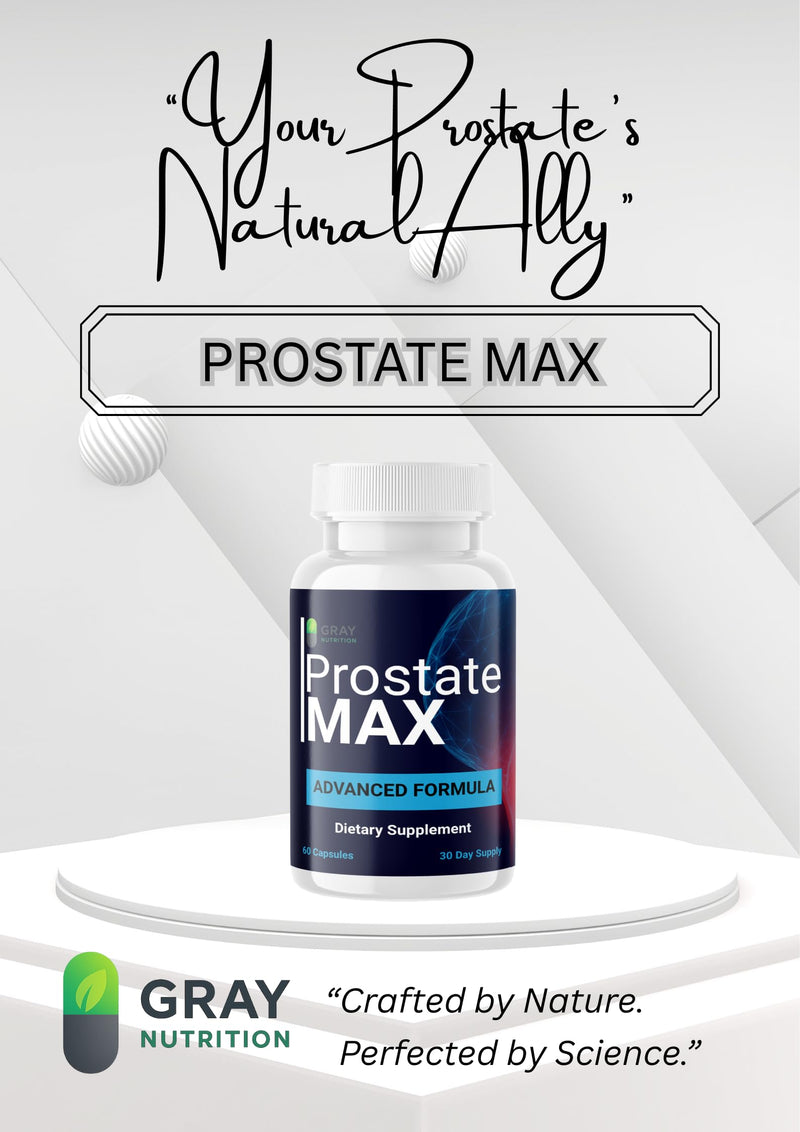 Prostate Max - Advanced Prostate Support Formula - One Month Supply - 60 Capsules