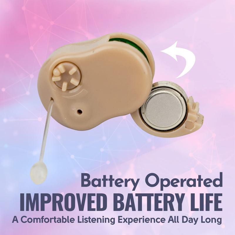 MEDca Hearing Ear ITC (Pair) "Extra Small" Second Generation