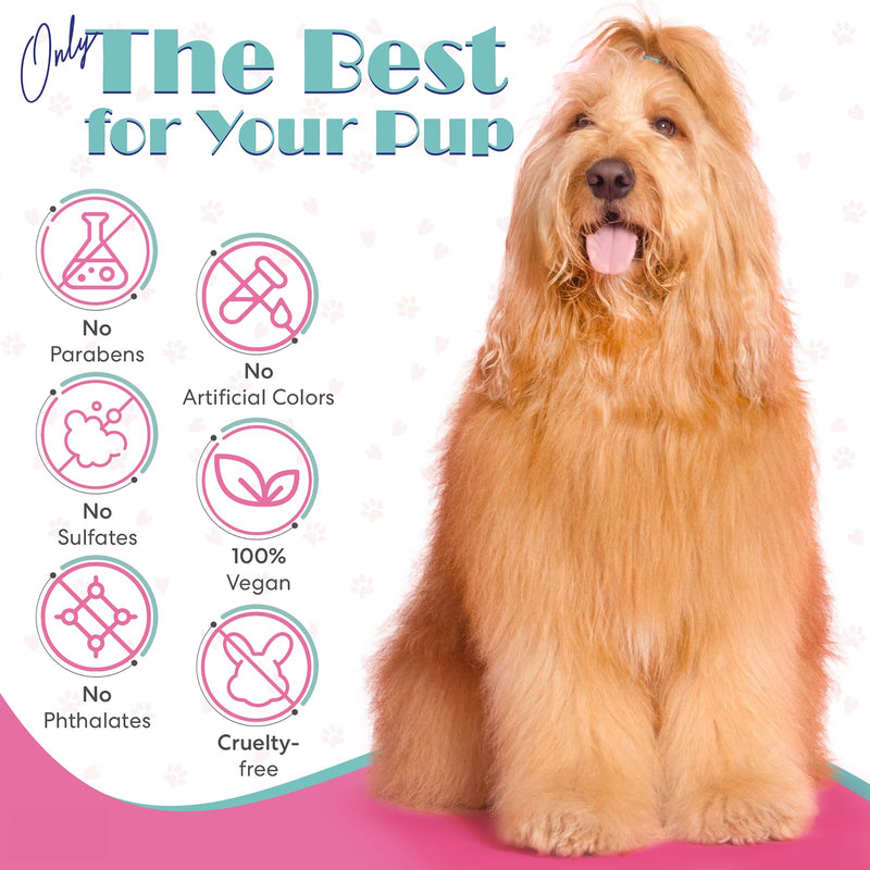 Everydog Nourishing Dog Conditioner for All Coat Types, Detangles, Made with Aloe, Oat Milk, Plant Based Emolients, No Sulfates, No Parabens (16 oz) - PawsPlanet Australia