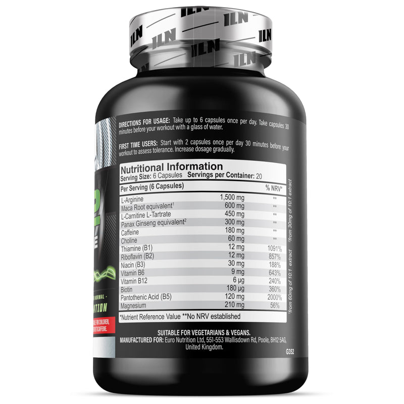 NO2 Xtreme – High Strength 5,070mg Nitric Oxide Supplements for Men & Women – Nitric Oxide Booster Pre Workout Tablets with L Arginine (120 Vegetarian Capsules) 120 count (Pack of 1)