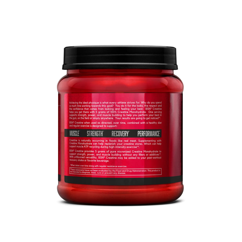 [Australia] - BSN Micronized Creatine Monohydrate Powder, Unflavored, 2 Months Supply-60 Servings, 10.9 ounce 