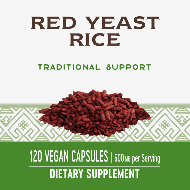 [Australia] - Nature's Way Red Yeast Rice, Traditional Support*, 120 Vegan Capsules 