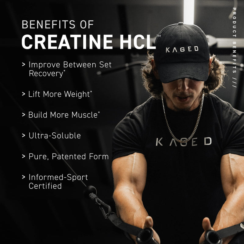 [Australia] - Kaged Creatine HCl Powder | Fruit Punch | Supports Muscle Growth and Recovery | Patented Creatine Hydrochloride Formula | Easy Digestion and Enhanced Muscle Absorption | 75 Servings Fruit Punch Powder (HCl) 