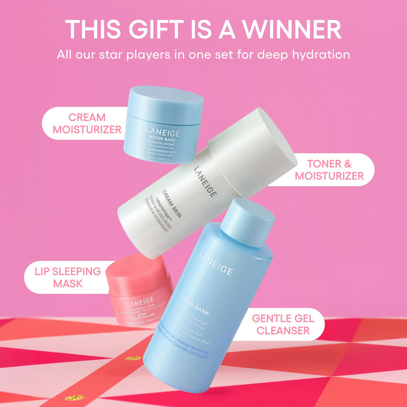 [Australia] - LANEIGE Lip Sleeping Mask: Nourish, Hydrate, Vitamin C, Murumuru & Shea Butter, Antioxidants, Flaky, Dry Lips Hydration to Go Set 