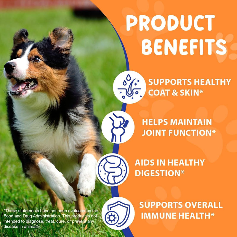 Liquid Collagen for Dogs, with Biotin and Ginger, 60ml