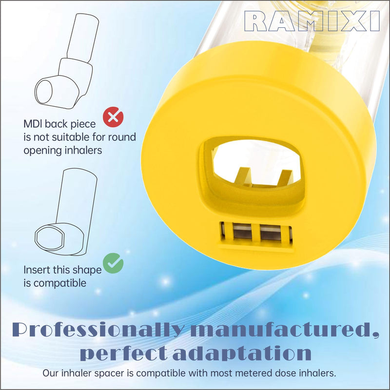 [Australia] - Inhaler Spacer for Adult and Kids NESSI OTC SPACER (Blue/Adult) Blue/Adult 