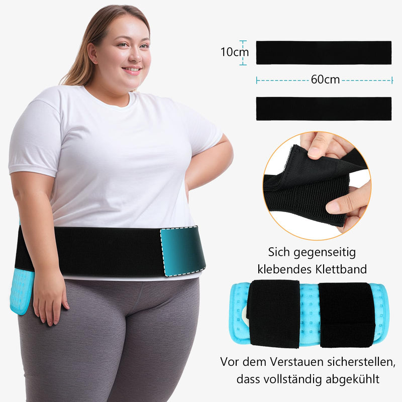 [Australia] - Comfytemp 9 heat levels heating pad with 1-9 hour automatic switch-off, 31 x 61cm heat pad with 2 Velcro straps, portable heat for back, shoulder, leg, arm, washable electric blanket with 2.7 m cable 61x31cm 