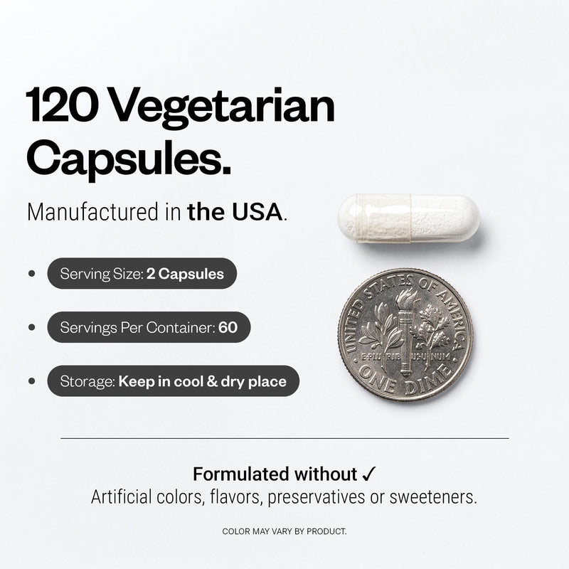 SuperSmart - Zinc L-Carnosine 75mg per Day (Well-Tolerated) - Zinc Carnosine Supplement | Non-GMO & Gluten Free - 120 Vegetarian Capsules