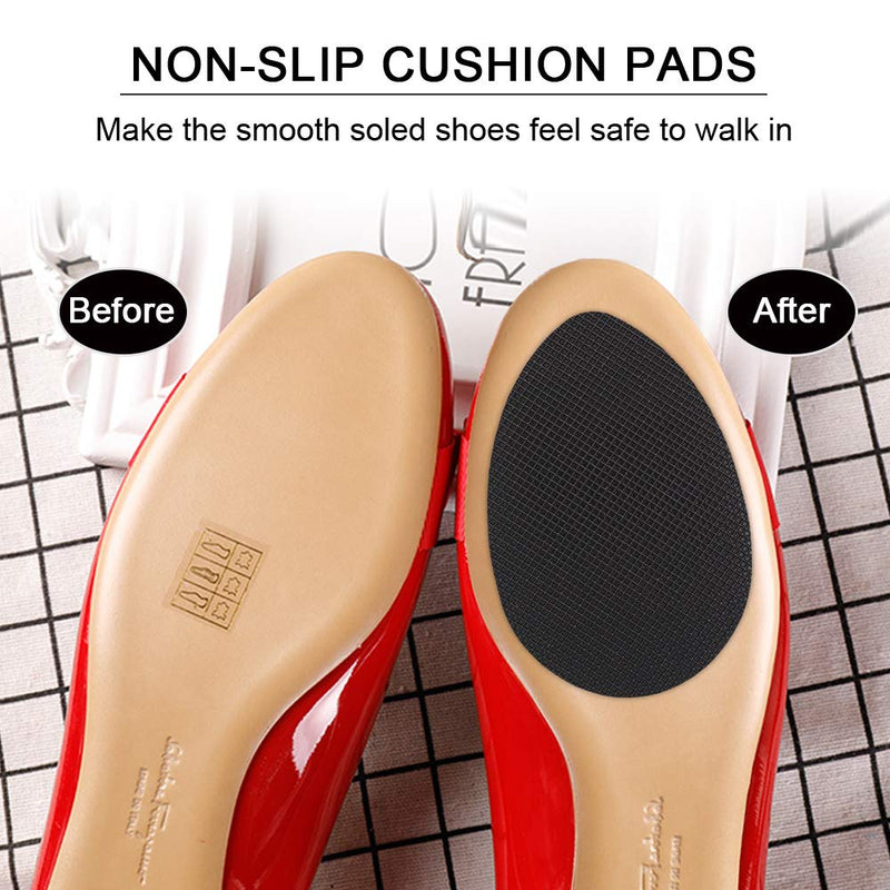 [Australia] - Non-Slip Shoes Pads Adhesive Shoe Sole Protectors, High Heels Anti-Slip Shoe Grips (Black - 3 Pairs) Black - 3 Pairs 