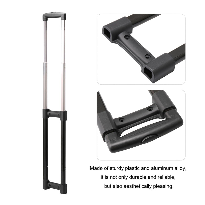 Traveling Luggage R003# Telescopic Handle Replacement for 20 Inch Suitcase with Screwdriver