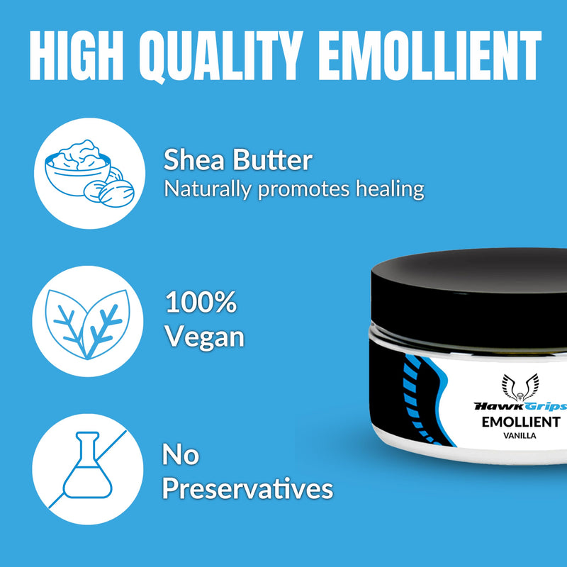 [Australia] - 8oz Massage Emollient, Original Vanilla Scent, Shea Butter, Oil Based, Vegan, Soft Tissue Mobilization and Lubrication for Manual and Assisted Massage Therapy Techniques, Cream Alternative 8 Ounce (Pack of 1) 