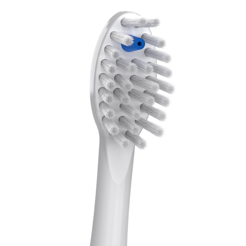 [Australia] - Waterpik Genuine Full Size Replacement Brush Heads With Covers for Sonic-Fusion Flossing Toothbrush SFFB-2EW, 2 Count White 1 Count (Pack of 2) 