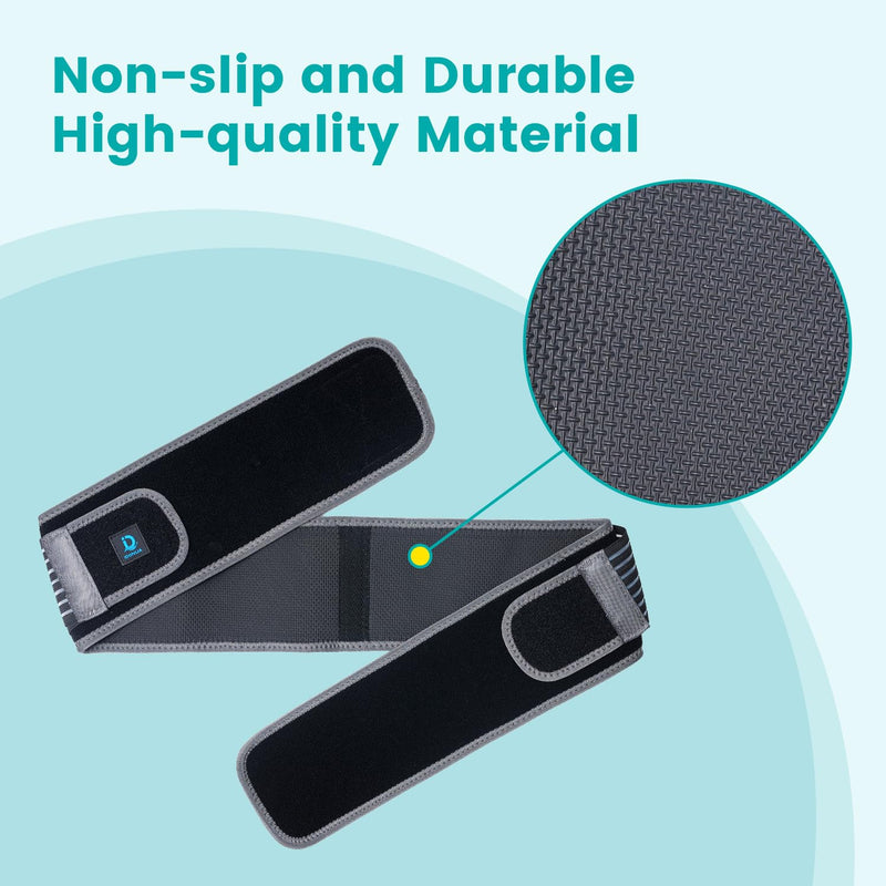 Sacroiliac Hip Belt, Si Joint Belt Support for Women Men, Alleviates Sciatic, Pelvic, Lumbar, Leg and Sacral Nerve Pain, Adjustable Diamond Compression Trochanter Belt Brace-M M