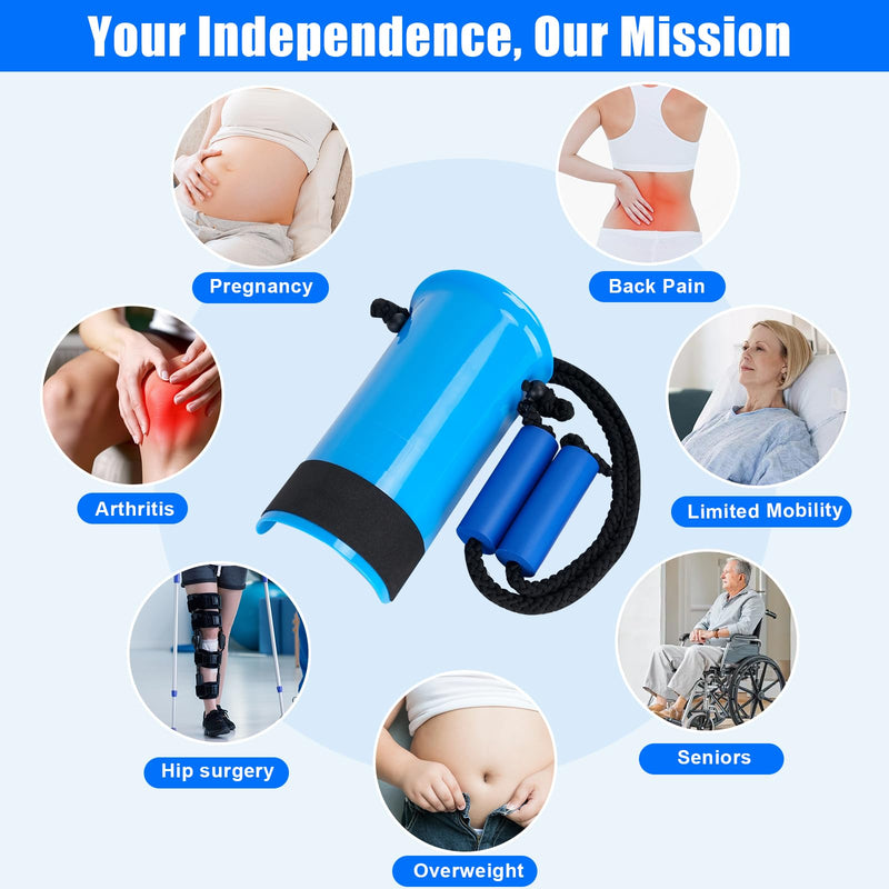 [Australia] - Sock Aid Kit for Seniors ‚Äì Easy Sock Helper Device with Button Hook, Zipper Pull, Dressing Stick & Shoe Horn ‚Äì Daily Dressing Aid for Limited Flexibility 
