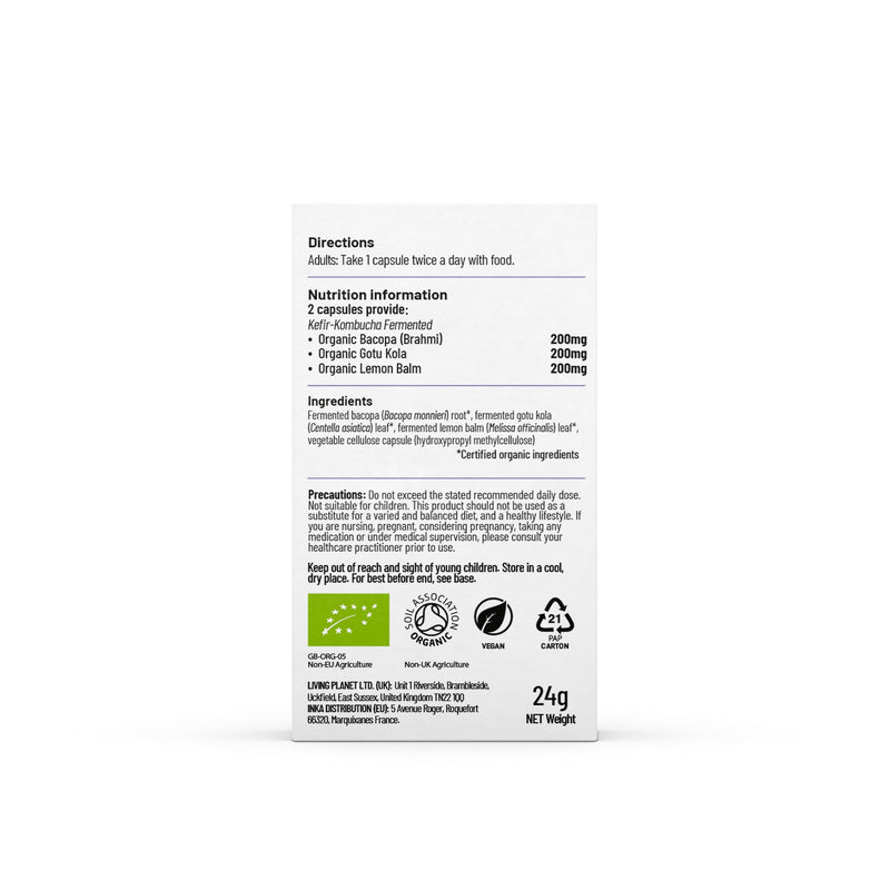 Living Nutrition Organic Fermented Attention
