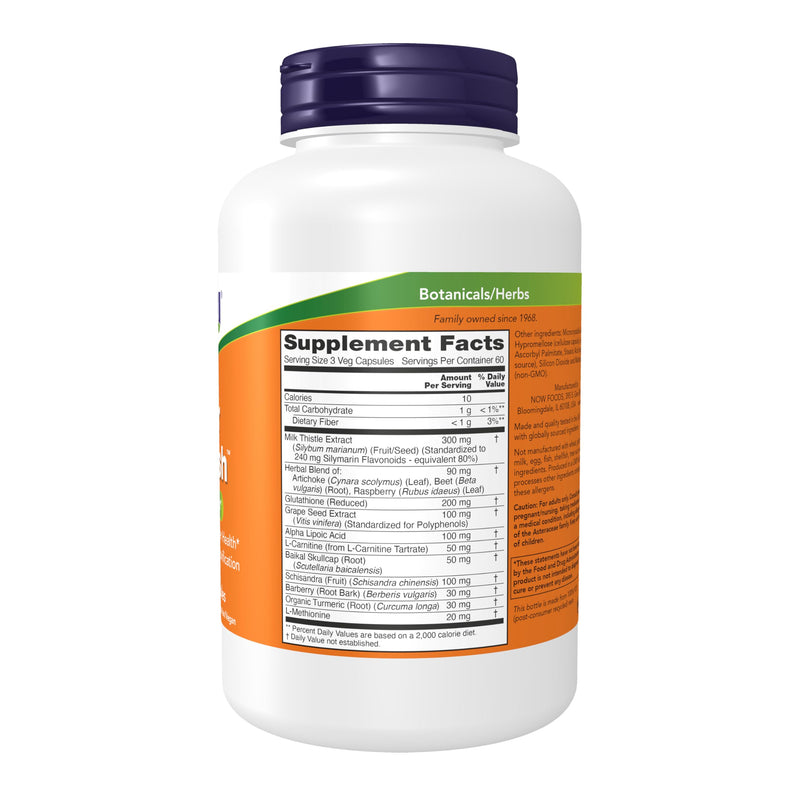 [Australia] - NOW Foods Supplements, Liver Refresh‚Ñ¢ with Milk Thistle Extract and unique Herb-Enzyme blend, 180 Veg Capsules 180 Count (Pack of 1) 