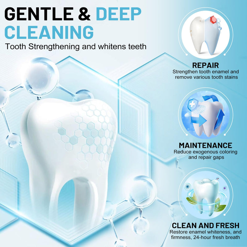 [Australia] - Hydroxyapatite Toothpaste for Advanced Enamel Protection, Fluoride-Free Nano Hydroxyapatite Toothpaste, Gentle and Effective Formula, Fresh Breath, Suitable for Sensitive Teeth 3 Pack 