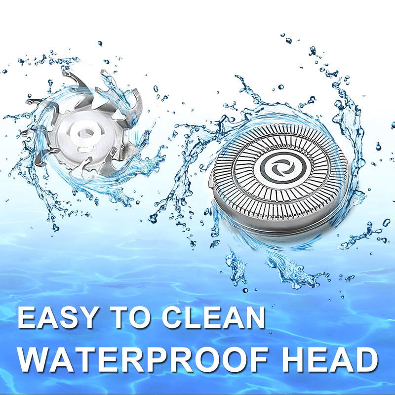 8 PACKS Head Shaver Replacement Heads Compatible with Skull Shaver Pitbull Gold PRO, Pitbull Silver PRO, Palm, Pitbull Platinum PRO, Electric Razor Replacement head for Superior Shaving 8PACKS