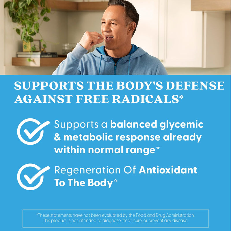 [Australia] - Doctor's Best Alpha-Lipoic Acid 300, Supports Antioxidant Function & Glycemic Balances, Non-GMO, Gluten Free, Vegan, Soy Free, 300 mg, 180 Veggie Caps 180 Count (Pack of 1) 