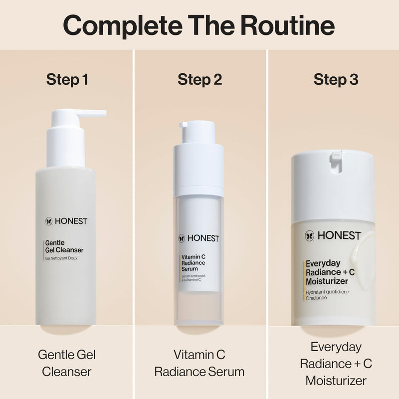 Honest Beauty Everyday Radiance Vitamin C Moisturizer, 1.7 fl oz Radiance Moisturizer
