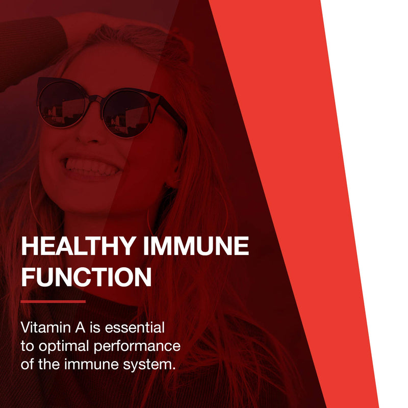 [Australia] - PROTOCOL FOR LIFE BALANCE Vitamin A 25,000 IU - Eye, Retina, and Immune Health - 100 Softgels 100 Count (Pack of 1) 