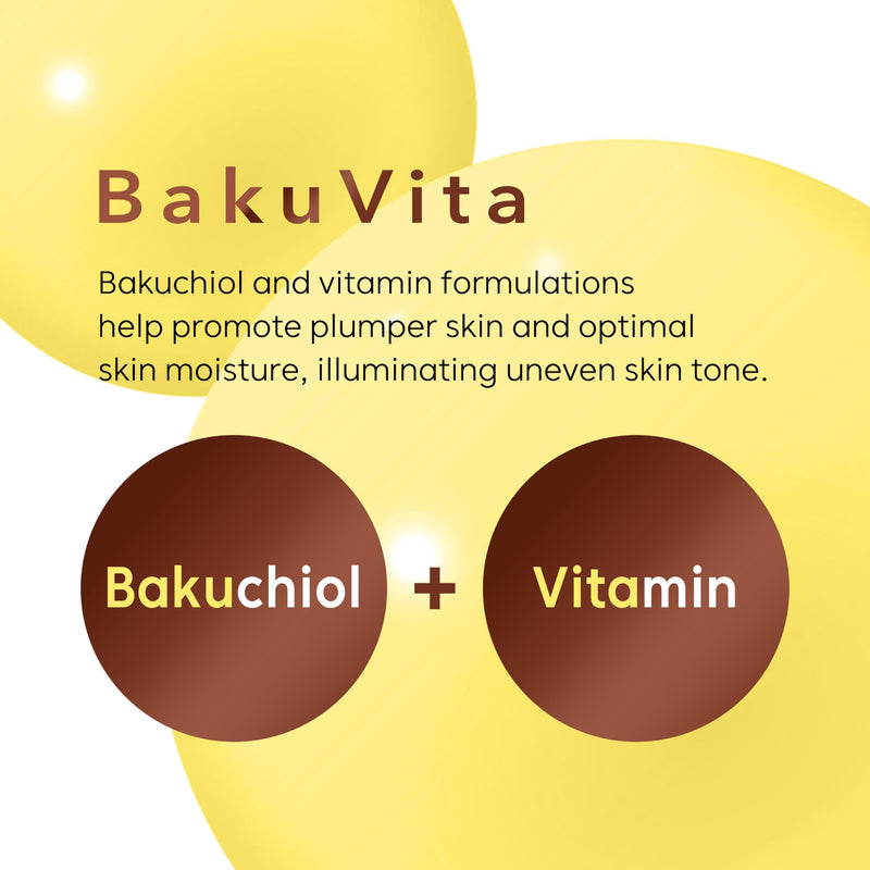THANKYOU FARMER BakuVita Intensive Eye Serum - Retinol Alternative Bakuchiol, Vitamin C Eye Cream, Vitamin E, Korean Eye Cream for Fine Lines 1.05 Fl oz (30ml)