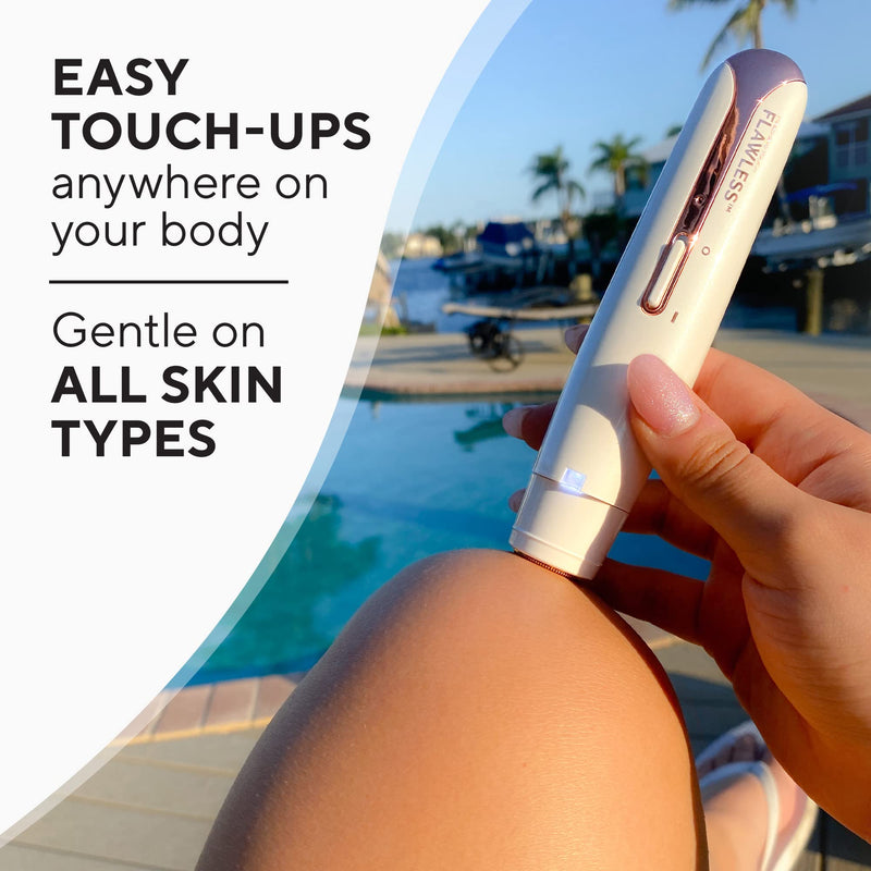 [Australia] - Finishing Touch Flawless Body Touch Up, Electric Razor for Women, Closest Shave for Stubble, Body Hair Removal 