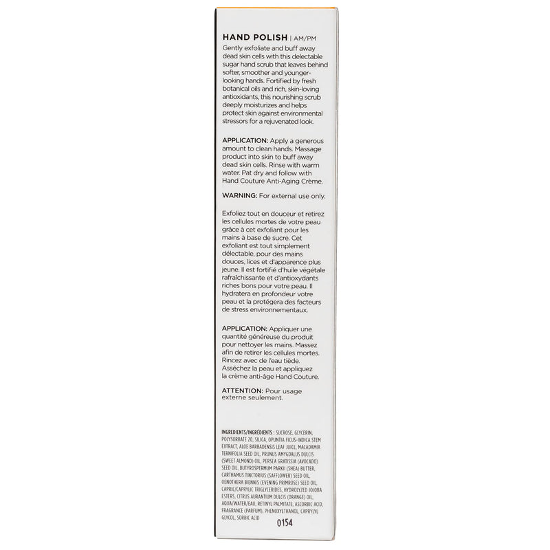 [Australia] - Aloette Hand Polish Exfoliating Hand Scrub, Buffs Away Dead Skin Cells, Exfoliates Skin, Aloe & Shea Butter, Cruelty Free, 2 Oz, Clear 